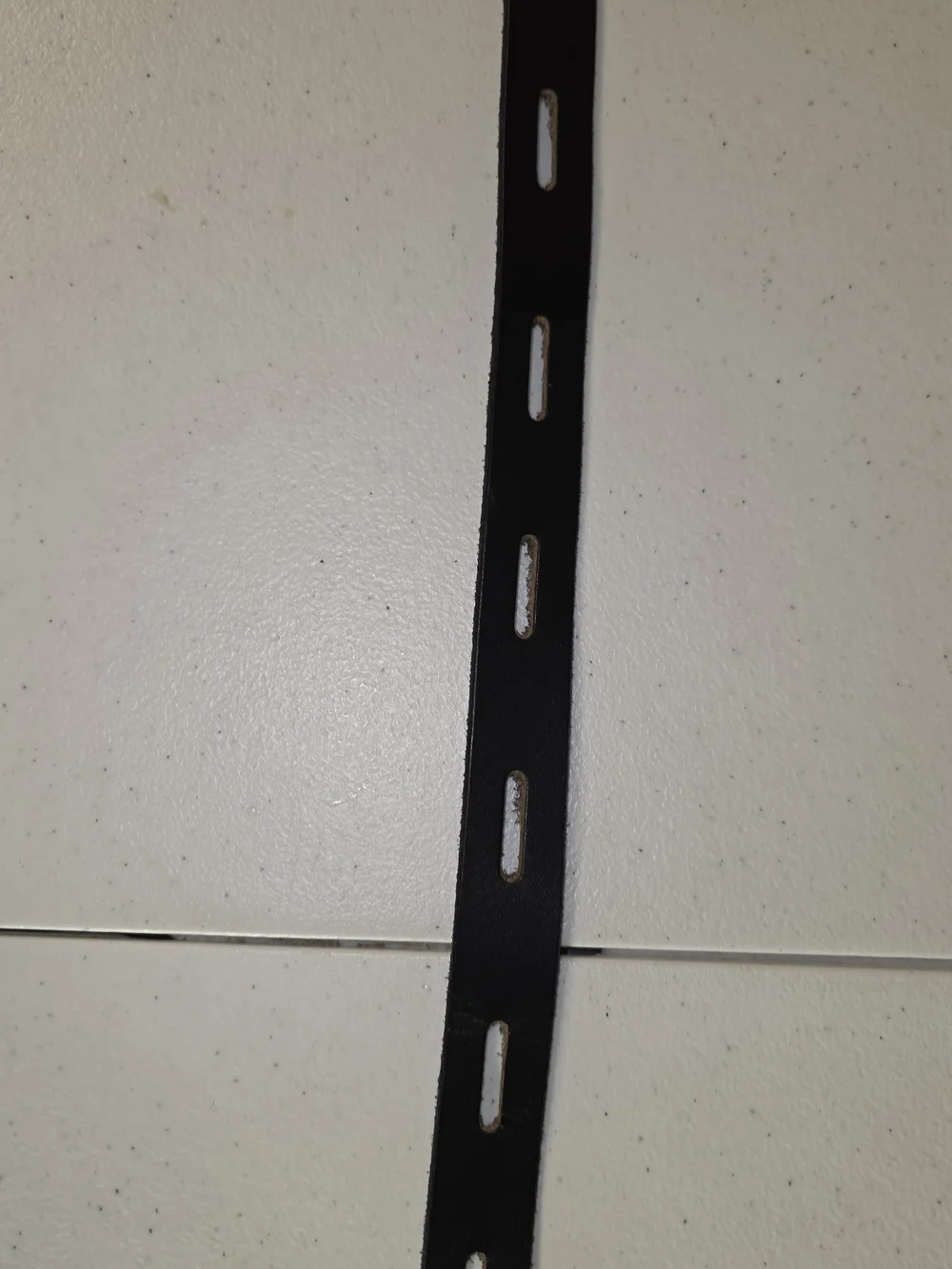 Time and Tru Black Leather Belt with Antiqued Brass Buckle Sz XL - Picture 8 of 16